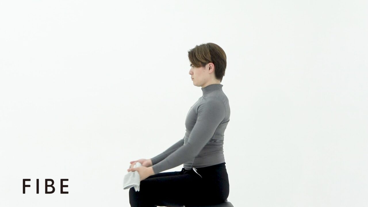 シーテッドローイングタオル - FIBE