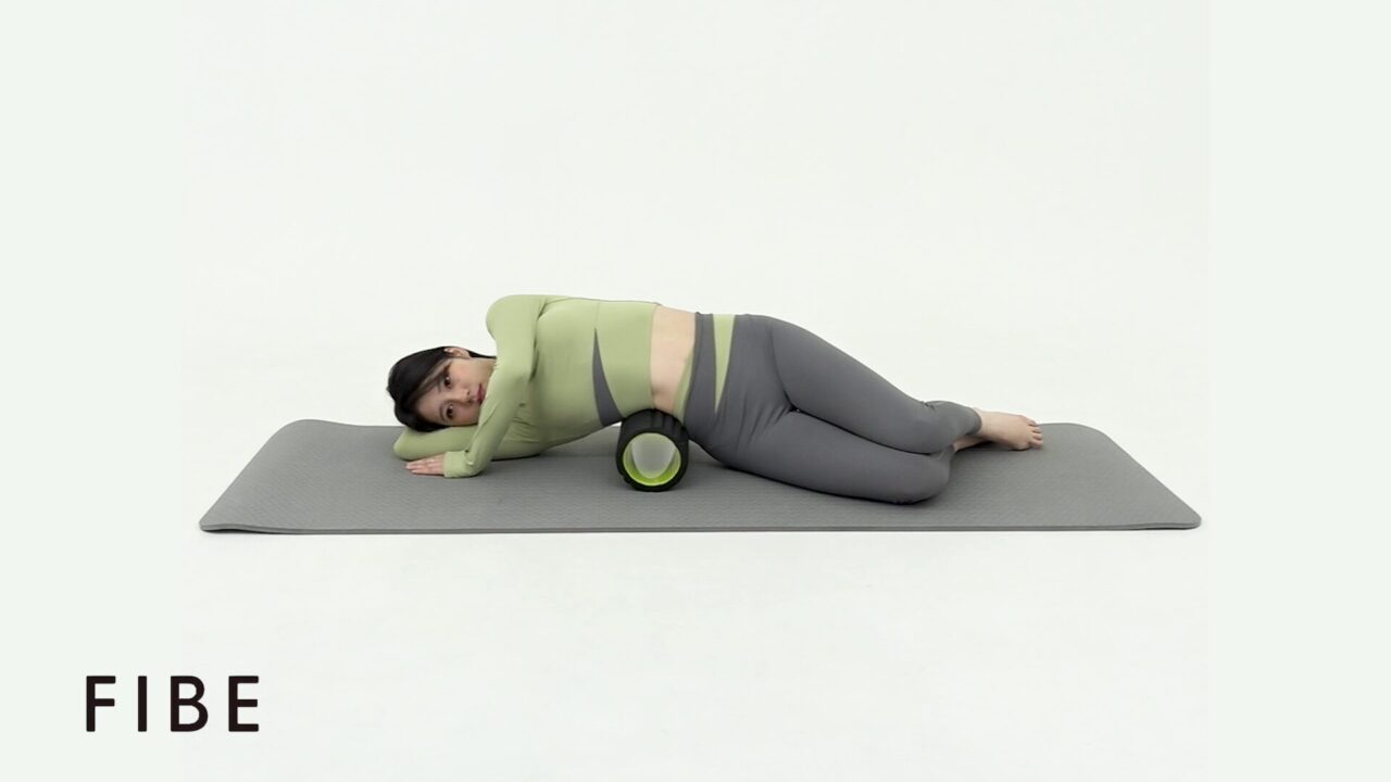 腰方形筋ストレッチ - FIBE