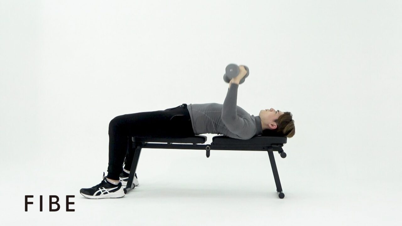 ダンベルプレス - FIBE